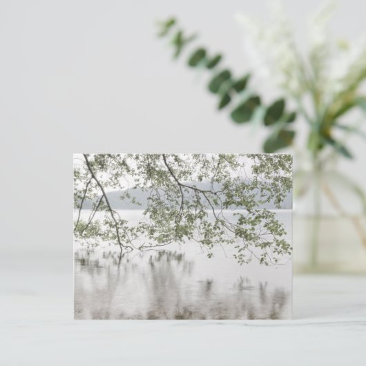 Crescent-See | Olympischer Nationalpark, WA Postkarte (Stehend Vorderseite)