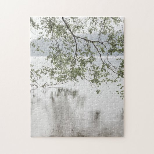 Crescent-See| Olympischer Nationalpark, WA Puzzle (Vertikal)