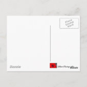 Crescent Sun während der Solarkrise Postkarte (Rückseite)