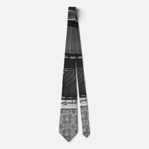Crescent Treairwell Grayscale Neck Tie Krawatte