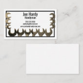 Crescent Wrench Frame Handyman Builder Zuhause Rep Visitenkarte (Vorne/Hinten)