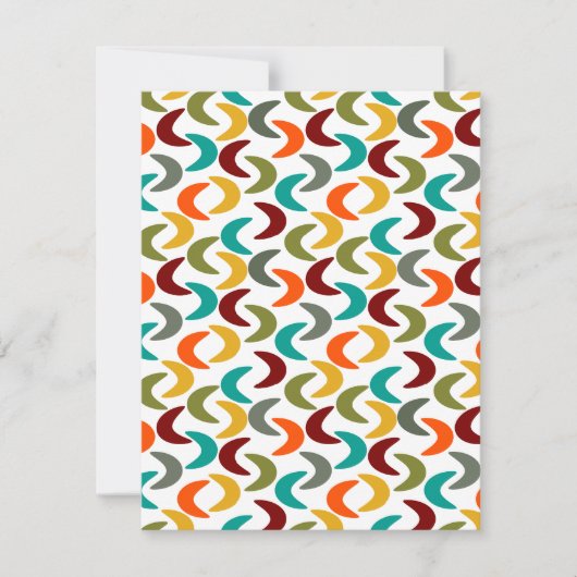 Crescents Mitteilungskarte (Vorderseite)