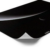 Crescents of Neptune and Triton Poster (Ecke)