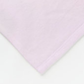 Cresent Moon in Soft Clouds Fleece Blanket (Ecke)