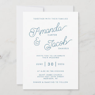 Cressida Wedding Einladung