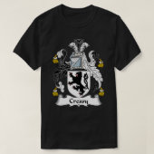 Cressy Coat of Arms Family Crest T-Shirt (Design vorne)