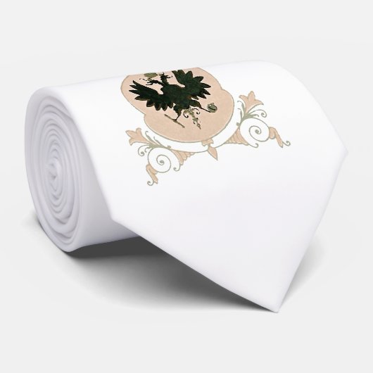 Crest Design Krawatte (Gerollt)