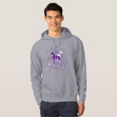Crest Great Dane Kapuzenpullover Hoodie (Vorne ganz)