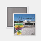 Crest-Puzzle Magnet (Vorderseite/Rückseite)