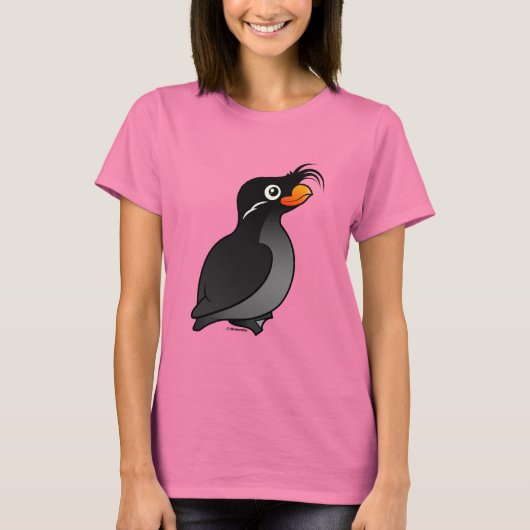 Crested Auklet T-Shirt (Vorderseite)