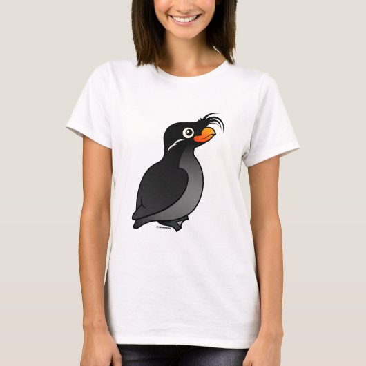 Crested Auklet T-Shirt (Vorderseite)