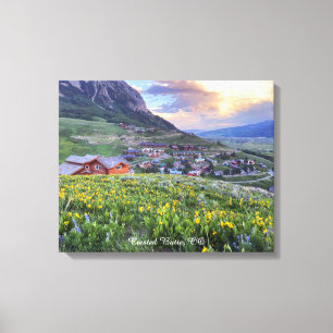 Crested Butte, CO Fotografie Leinwanddruck