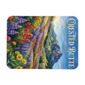 Crested Butte Colorado Magnet (Horizontal)