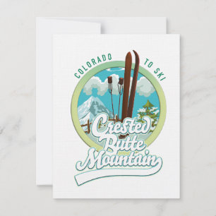 Crested Butte Mountain Colorado Logo