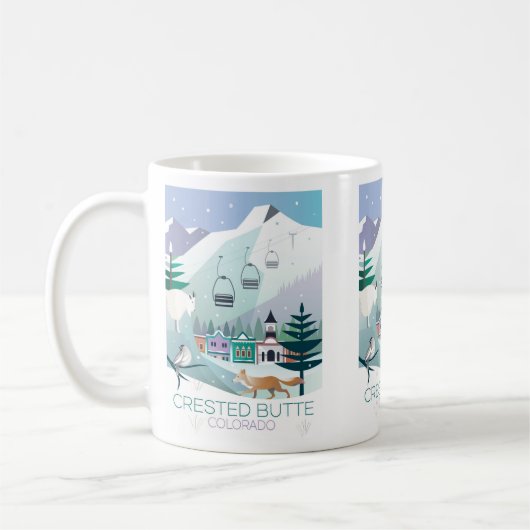 Crested Butte-Tasse Kaffeetasse (Links)