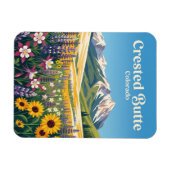Crested Butte USA Magnet (Horizontal)
