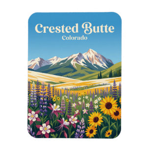 Crested Butte USA Magnet