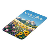 Crested Butte USA Magnet (Linke Seite)
