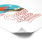 Crested Butte zum Skifahren Fotodruck (Ecke)