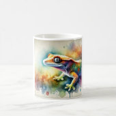 Crested Gecko 180624AREF115 - Watercolor Kaffeetasse (Mittel)