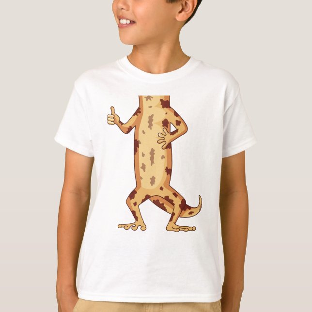 CRESTED GECKO BODY T-Shirt (Vorderseite)