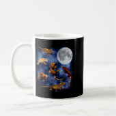Crested Gecko Moon Retro Reptile Mom Dad Breeder L Kaffeetasse (Links)