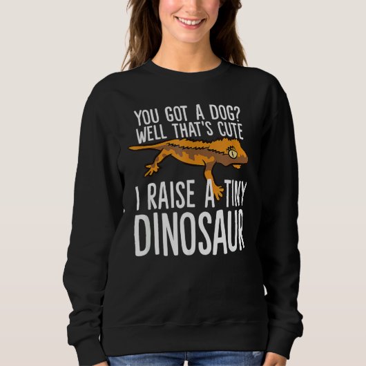 Crested Gecko Owner Crested Gecko Pet Crested Geck Sweatshirt (Vorderseite)