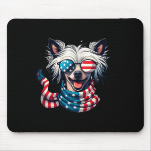 Crested Lover US Flag 4. Juli Patriotic Mousepad