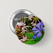 Crested Zwarf Iris Button (Vorne & Hinten)