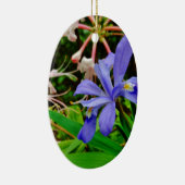 Crested Zwarf Iris Keramikornament (Rechts)