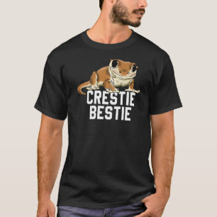 Crestie Bestie Crested Gecko Reptile Lizard Pet T-Shirt