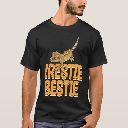 Crestie Bestie Gecko Reptiles  Reptile Owner Graph T-Shirt (Vorderseite)