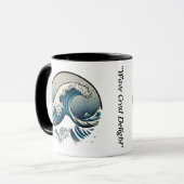 "Cresting Wave" Tasse (Vorderseite Links)