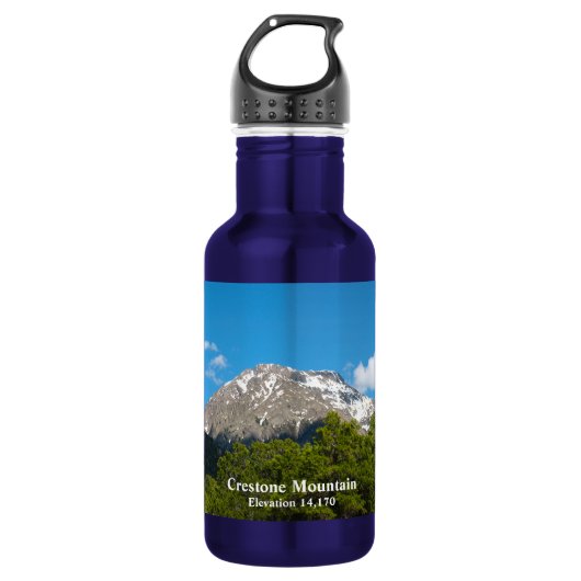 Crestone Colorado Erinnerungsstücke * Crestone Trinkflasche (Vorderseite)