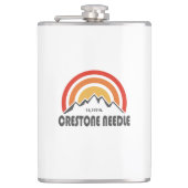 Crestone-Nadel Flachmann (Vorderseite)