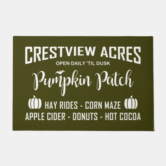 CRESTVIEW ACS PUMPKIN PATCH FUßMATTE (Vorderseite)