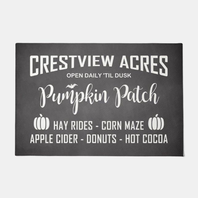 CRESTVIEW ACS PUMPKIN PATCH FUßMATTE (Vorderseite)