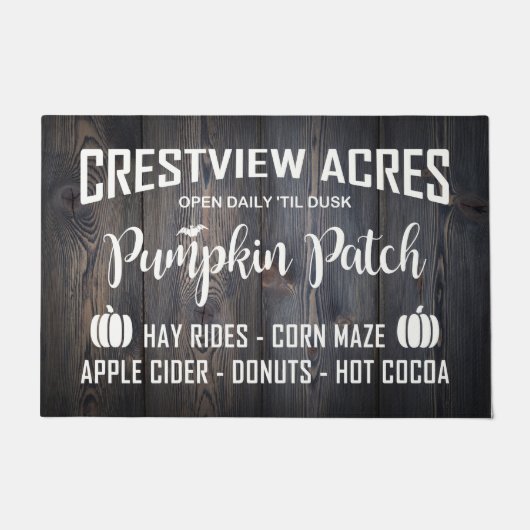CRESTVIEW ACS PUMPKIN PATCH FUßMATTE (Vorderseite)