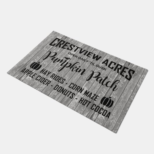 CRESTVIEW ACS PUMPKIN PATCH FUßMATTE (Schrägansicht)