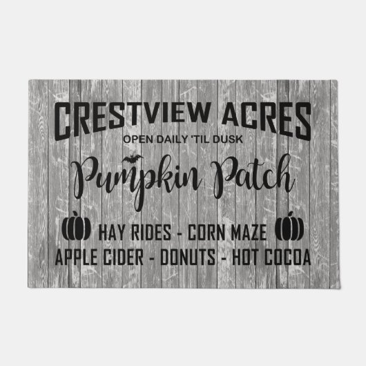 CRESTVIEW ACS PUMPKIN PATCH FUßMATTE (Vorderseite)