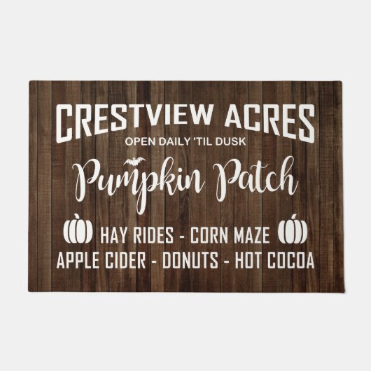 CRESTVIEW ACS PUMPKIN PATCH FUßMATTE (Vorderseite)