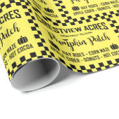 CRESTVIEW ACS PUMPKIN PATCH GESCHENKPAPIER (Rolleneckpunkt)