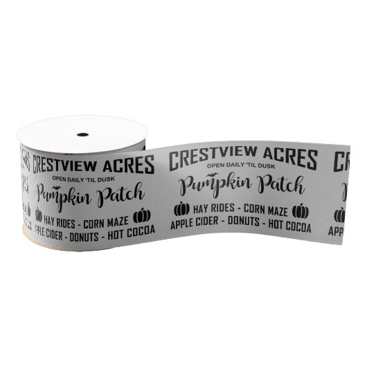 CRESTVIEW ACS PUMPKIN PATCH Ribbon Ripsband (Spule)