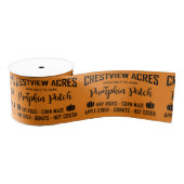 CRESTVIEW ACS PUMPKIN PATCH Ribbon Ripsband (Spule)