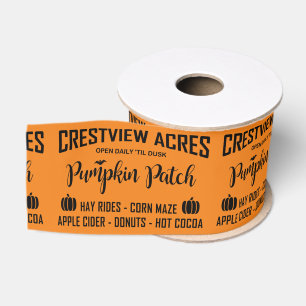 CRESTVIEW ACS PUMPKIN PATCH Ribbon Ripsband