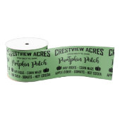 CRESTVIEW ACS PUMPKIN PATCH Ribbon Ripsband (Spule)