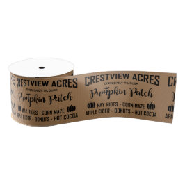 CRESTVIEW ACS PUMPKIN PATCH Ribbon Ripsband