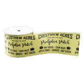 CRESTVIEW ACS PUMPKIN PATCH Ribbon Ripsband (Spule)
