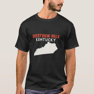 Crestview Hills Kentucky USA Staat America Travel T-Shirt