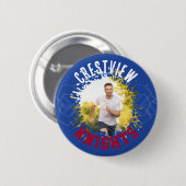 Crestview Knights Sportteam-Button Button (Vorne & Hinten)